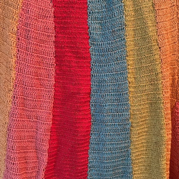 Chasing Unicorns Rainbow Crochet Maxi Skirt - Picture 4 of 5